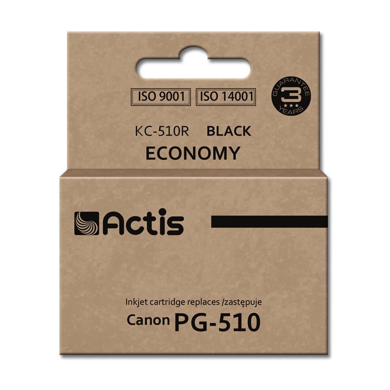 Actis KC-510R ink for Canon printer Canon PG-510 replacement Standard 12 ml black
