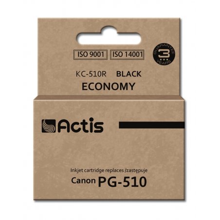 Actis KC-510R ink (replacement for Canon PG-510 Standard 12 ml black)