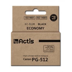 Actis KC-512R ink (replacement for Canon PG-512 Standard 15 ml black)