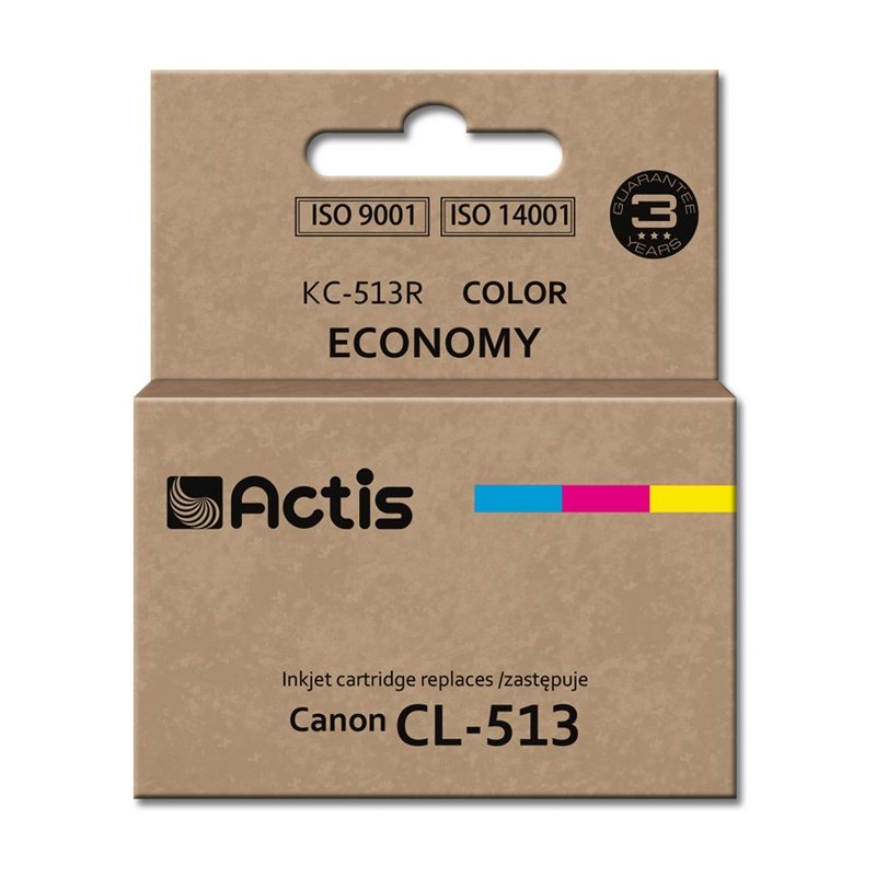 Actis Encre KC-513R (remplacement Canon CL-513 standard 15 ml couleur)