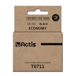 Actis KE-711 ink for Epson printer Epson T0711/T0891/T1001 replacement Standard 15 ml black