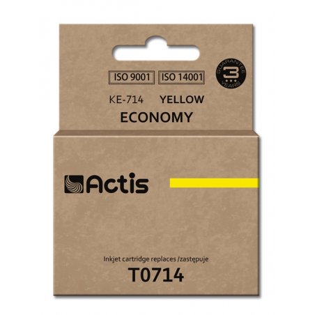 Actis Encre KE-714 (remplacement Epson T0714, T0894, T1004 Standard 13.5 ml jaune)