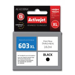 Activejet AE-603BNX ink (replacement for Epson 603XL T03A14 Supreme 18 2 ml black)