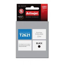Activejet Encre AE-2621N (remplacement Epson 26 T2621 Suprême 22 ml noir)