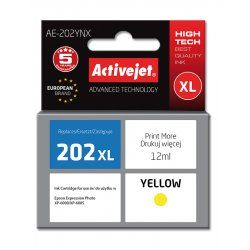 Activejet Encre AE-202YNX (remplacement Epson 202XL H44010 Suprême 12 ml jaune)