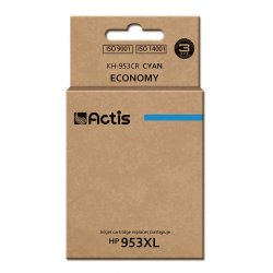 Actis KH-953CR ink for HP printer HP 953XL F6U16AE replacement Premium 25 ml cyan - Neuer Chip