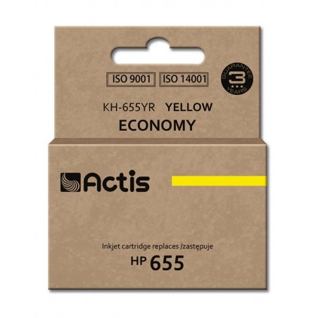 Actis KH-655YR encre (remplacement HP 655 CZ112AE Standard 12 ml jaune)