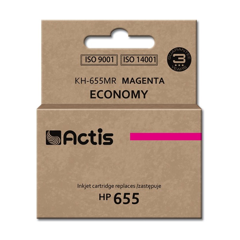 Actis KH-655MR ink for HP printer HP 655 CZ111AE replacement Standard 12 ml magenta