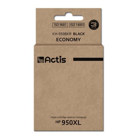 Actis Encre KH-950BKR (remplacement HP 950XL CN045AE Standard 80 ml noir)