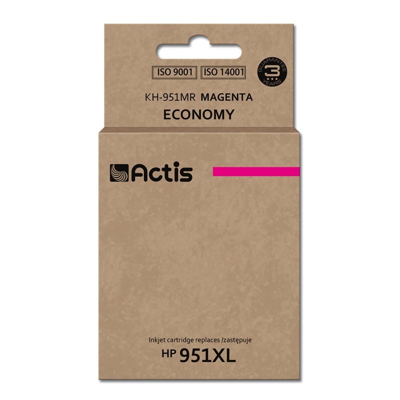 Actis Encre KH-951MR (remplacement HP 951XL CN047AE Standard 25 ml rouge)