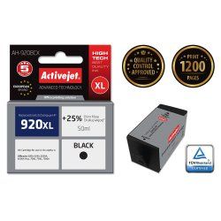 Activejet AH-920BCX ink (replacement for HP 920XL CD972AE Premium 50 ml black)