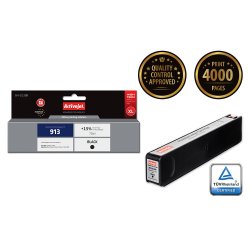 Activejet AH-913BR HP Printer Ink Compatible with HP 913 L0R095AE Premium 70 ml black. Prints 15% more.
