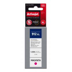 Activejet AH-912MRX Ink (replacement for HP 912XL 3YL82AE Premium 990 pages 12 ml magenta)