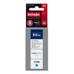 Activejet AH-912CRX encre pour imprimantes HP, remplacement HP 912XL 3YL81AE Premium 990 pages bleu