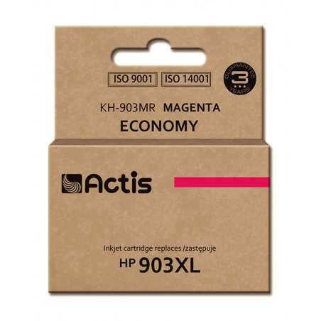 Actis Encre KH-903MR (remplacement HP 903XL T6M07AE Standard 12ml rouge) - Nouvelle puce