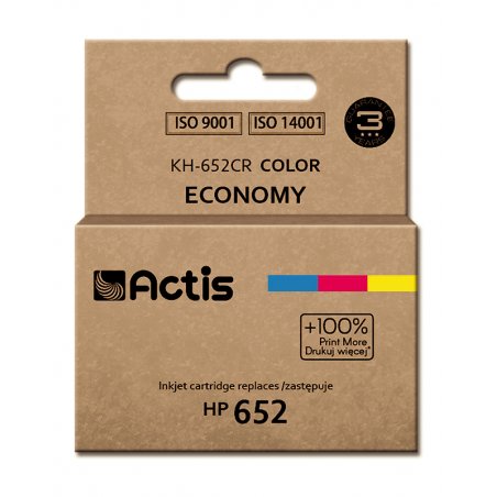 Actis Encre KH-652CR (remplacement HP 652 F6V24AE Standard 15 ml couleur)