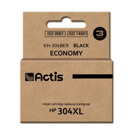 Actis Encre KH-304BKR (remplacement HP 304XL N9K08AE premium 20 ml noir)