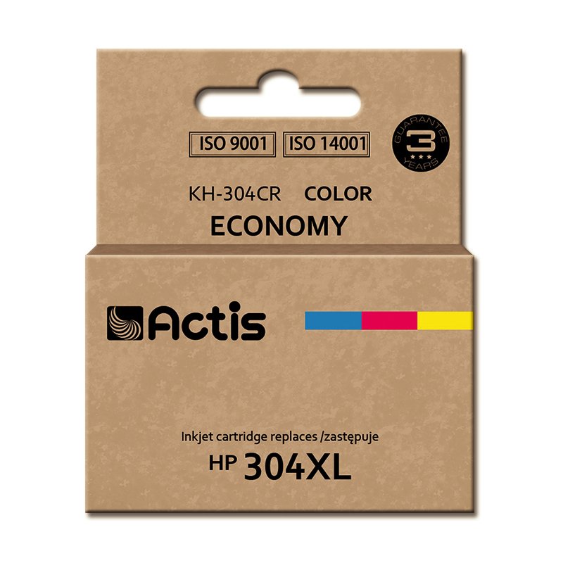 Actis Encre KH-304CR (remplacement HP 304XL N9K07AE premium 18 ml couleur)