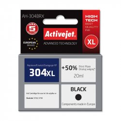Activejet AH-304BRX ink for HP printer HP 304XL N9K08AE replacement Premium 20 ml black