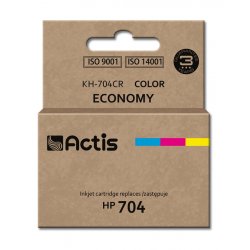 Actis KH-704CR ink (replacement for HP 704 CN693AE Standard 9 ml color)