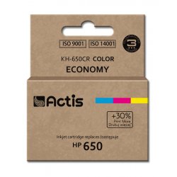 Actis KH-650CR encre (remplacement HP 650 CZ102AE Standard 9 ml couleur)