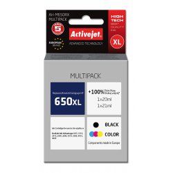 Activejet AH-650RX ink (replacement for HP 650 CZ101AE/CZ102AE Premium 1 x 20 ml, 1 x 21 ml black, color)