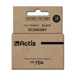 Actis KH-704BKR encre (remplacement HP 704 CN692AE Standard 15 ml noir)