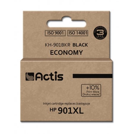 Actis KH-901BKR ink for HP printer HP 901XL CC656AE replacement Standard 20 ml black