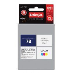 Activejet Encre AH-78N (remplacement HP 78 C6578D Suprême 47 ml couleur)