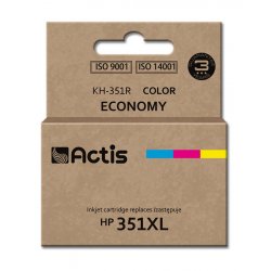 Actis Encre KH-351R (remplacement HP 351XL CB338EE Standard 21 ml couleur)