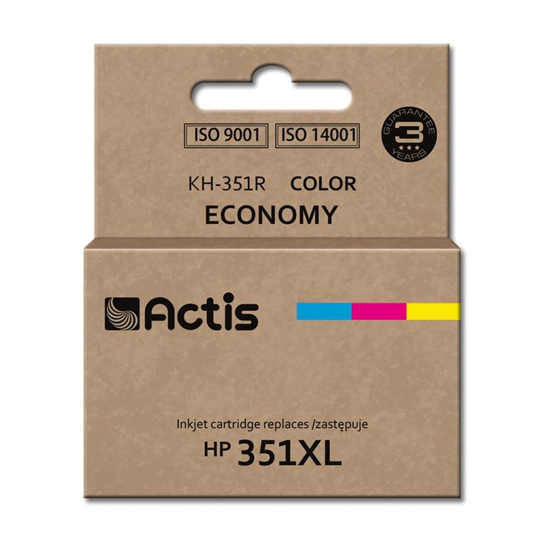 Actis Encre KH-351R (remplacement HP 351XL CB338EE Standard 21 ml couleur)