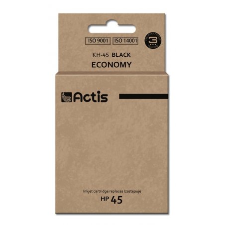 Actis KH-45 ink for HP printer HP 45 51645A replacement Standard 44 ml black