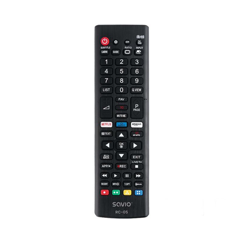 Savio RC-05 do TV LG télécommande IR Wireless TV, Universel Appuyez sur les boutons
