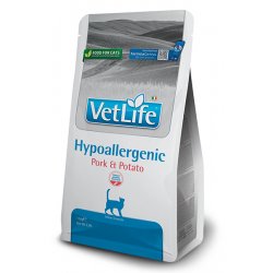 Farmina Pet Food Vet Life Hypoallergenic cats dry food 1.5 kg Adult Pork, Potato
