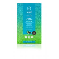 Khadi Deep Charcoal Cleanse Ayurvedic Hair Mask with Amla Activated Charcoal 50g - 100% Plant-Based and Vegan Certified