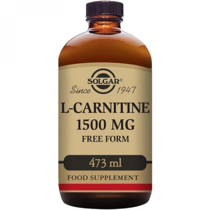 Solgar L-Carnitine 1500mg Liquid Supports Metabolism and Energy Release 473ml