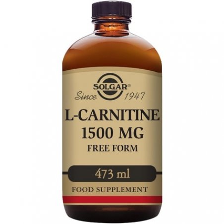 Solgar L-Carnitine 1500mg Liquid Supports Metabolism and Energy Release 473ml