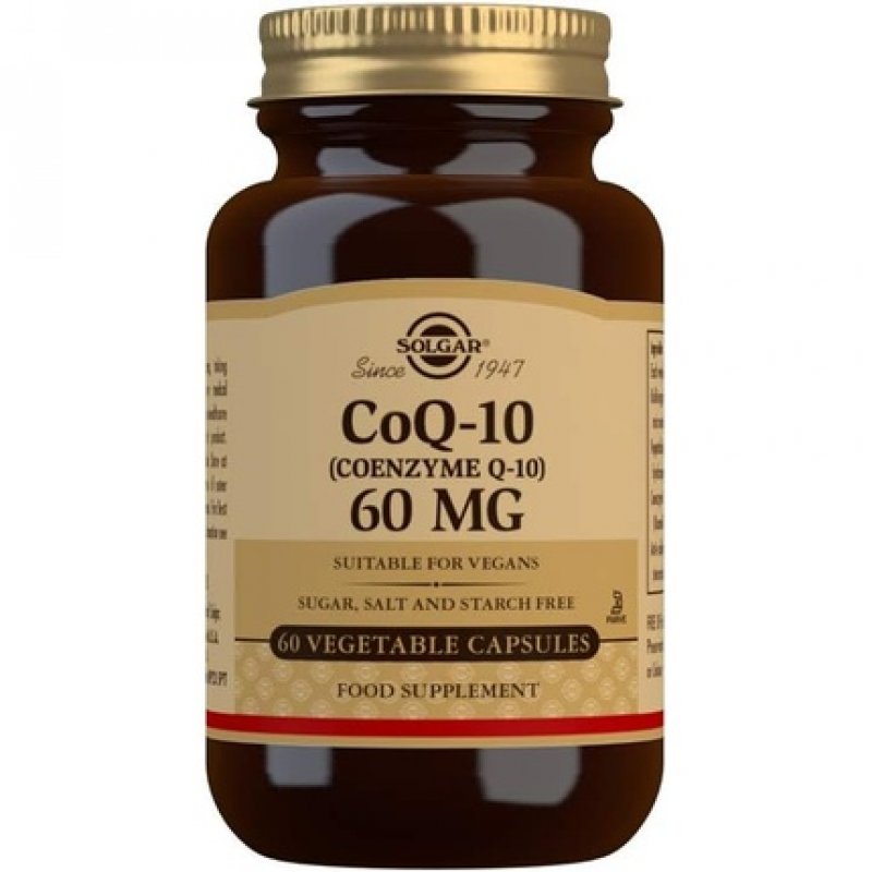 Solgar CoQ-10 60mg Vegetable Capsules