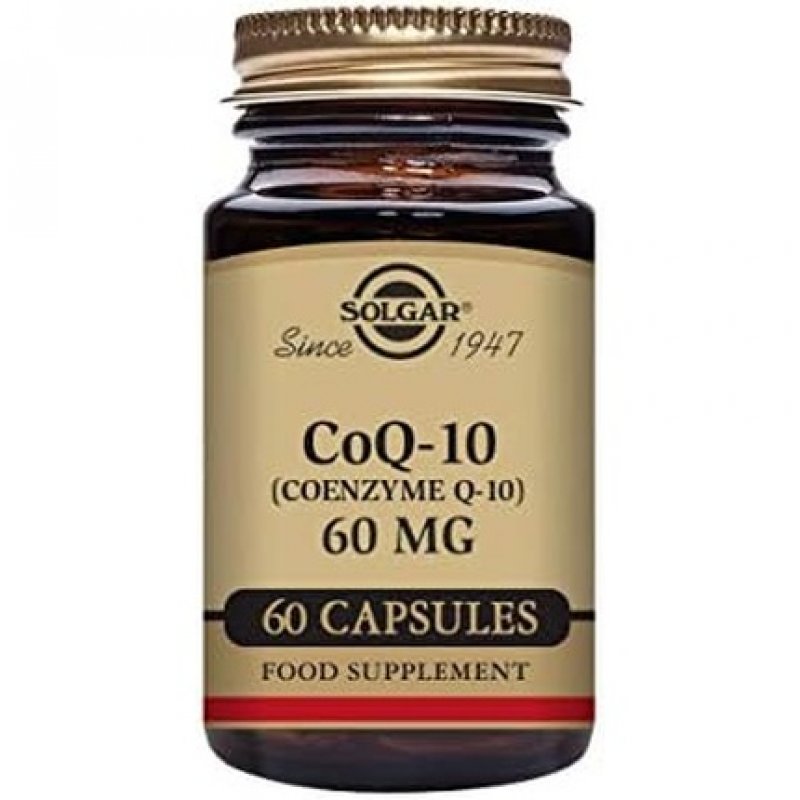 Solgar CoQ-10 60mg Vegetable Capsules