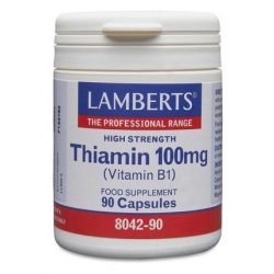 Lamberts Thiamin 100mg Vitamin B1 90