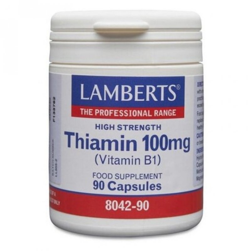 Lamberts Thiamin 100mg Vitamin B1 90