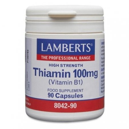 Lamberts Thiamin 100mg Vitamin B1 90