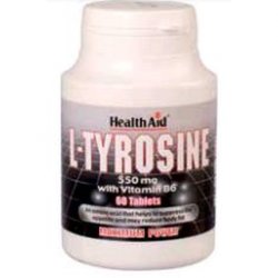 Health Aid L-Tyrosina 550 Mg 60 Comp
