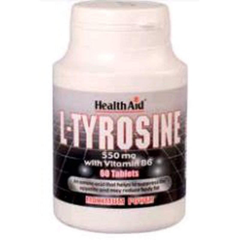 Health Aid L-Tyrosina 550 Mg 60 Comp