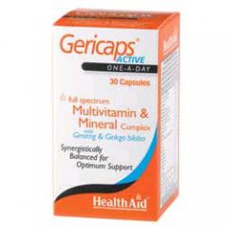 Health Aid Gericaps½ Active 30 Caps