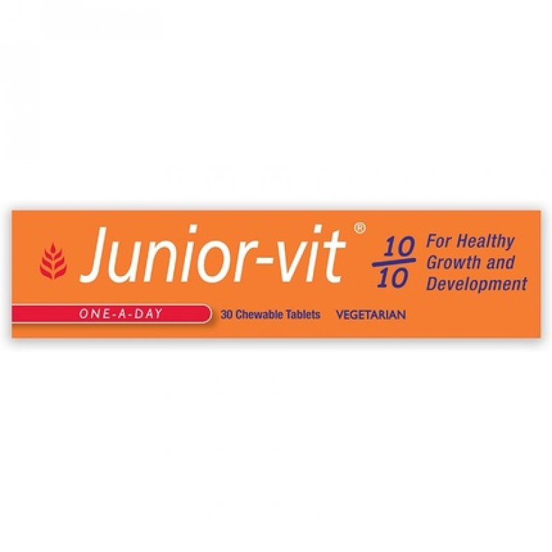 HealthAid Junior-VIT Chewable Multivitamins 30 Vegetarian Tablets