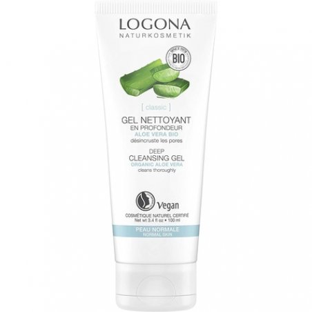 Logona Classic Deep Cleansing Gel with Organic Aloe Vera