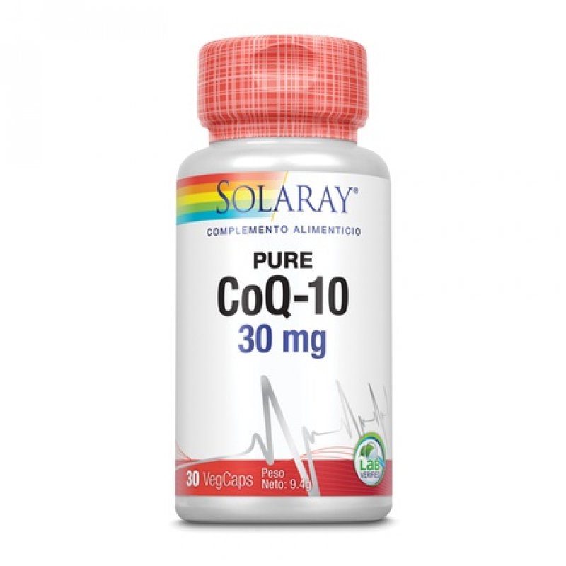 Solaray Pure Coq10 30 Mg 30 Caps