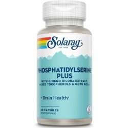 SOLARAY Phosphatidylserine Plus Supplement 60 Count 100mg