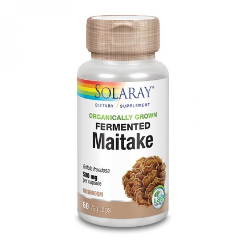 Solaray Maitake 500 Mg 60 Vcaps